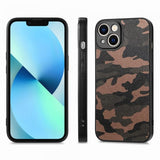 iPhone 15 Plus Suojakuori Maastokuvio Ruskea