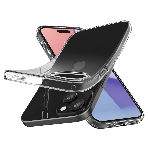 Spigen iPhone 15 Plus Suojakuori Liquid Crystal Crystal Clear