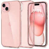 Spigen iPhone 15 Plus Suojakuori Liquid Crystal Glitter Rose Quartz
