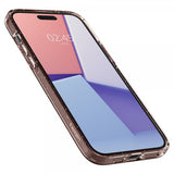 Spigen iPhone 15 Plus Suojakuori Liquid Crystal Glitter Rose Quartz
