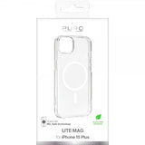 Puro iPhone 15 Plus Suojakuori LITE MAG Läpinäkyvä