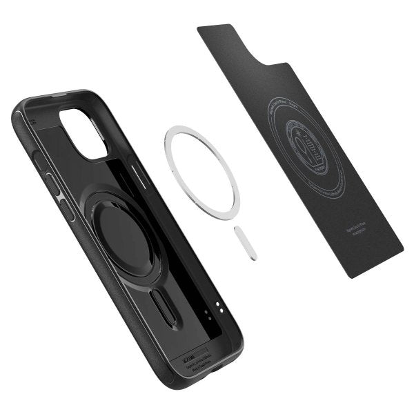 Spigen iPhone 15 Plus Suojakuori Mag Armor MagFit Matte Black