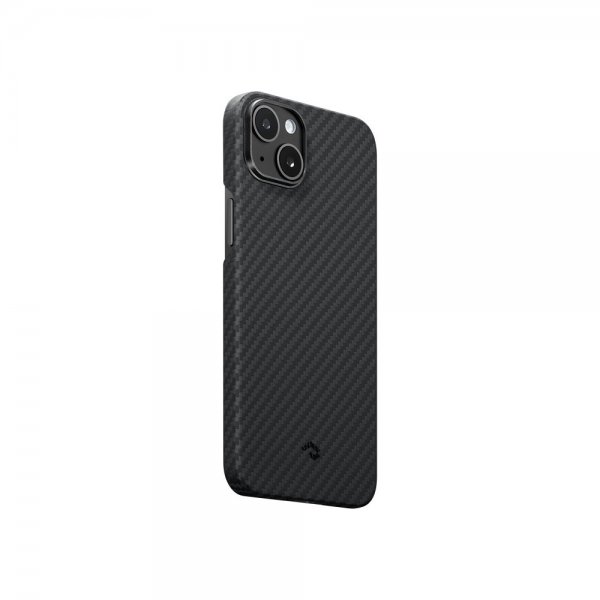Pitaka iPhone 15 Plus Suojakuori MagEZ Case 4 Musta/Harmaa Twill