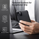Pitaka iPhone 15 Plus Suojakuori MagEZ Case 4 Musta/Harmaa Twill