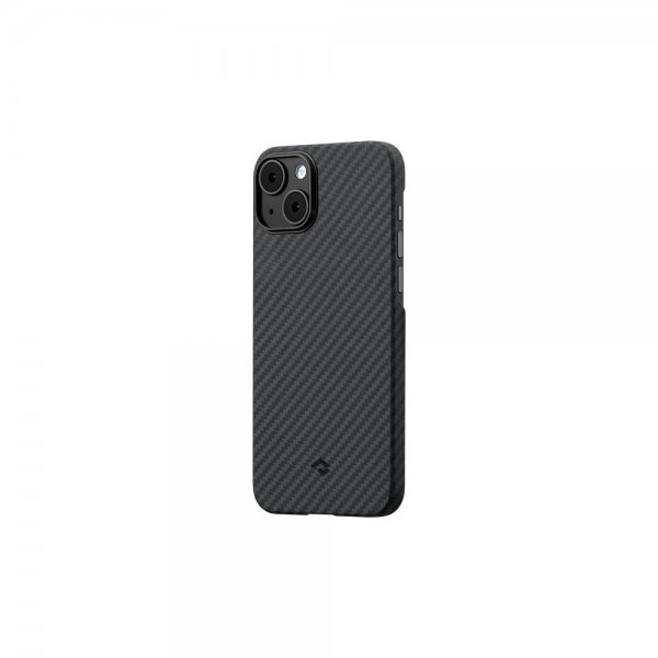 Pitaka iPhone 15 Plus Suojakuori MagEZ Case 4 Musta/Harmaa Twill