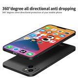 Mofi iPhone 15 Plus -suojakuori, mattavihreä