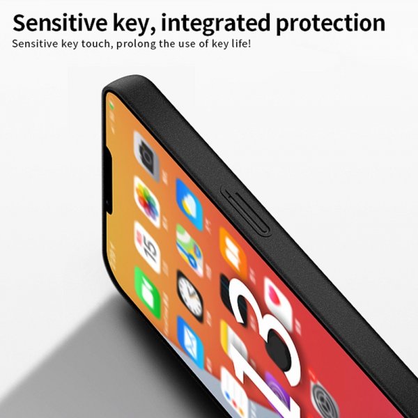 Mofi iPhone 15 Plus Kuoret Matt Shield Punainen