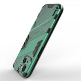 iPhone 15 Plus Jalustallinen Kuori Vihreä