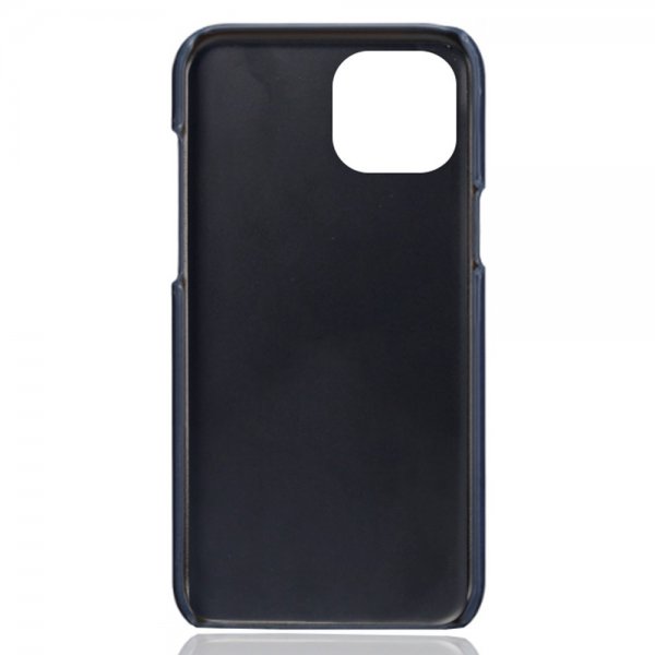 iPhone 15 Plus suojakuori, jossa kaksi korttipaikkaa, sininen