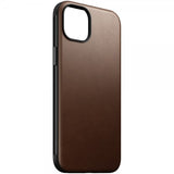 Nomad iPhone 15 Plus Kuori Modern Leather Case Ruskea