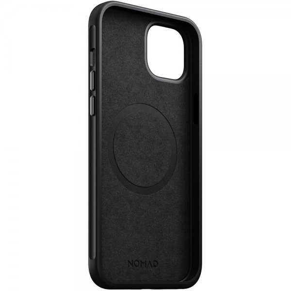 Nomad iPhone 15 Plus -kuori, Modern Leather Case, English Tan
