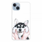 iPhone 15 Plus Suojakuori Husky-aiheella