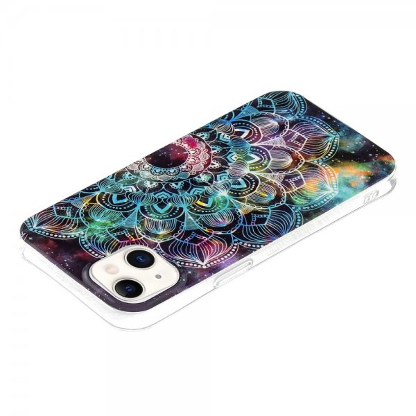 iPhone 15 Plus Suojakuori Avaruusmandala-kuvio