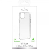 Puro iPhone 14 Plus/iPhone 15 Plus Suojakuori Nude Transparent