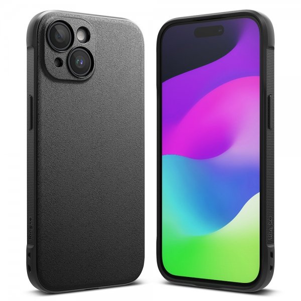Ringke iPhone 15 Plus Suojakuori Onyx Musta