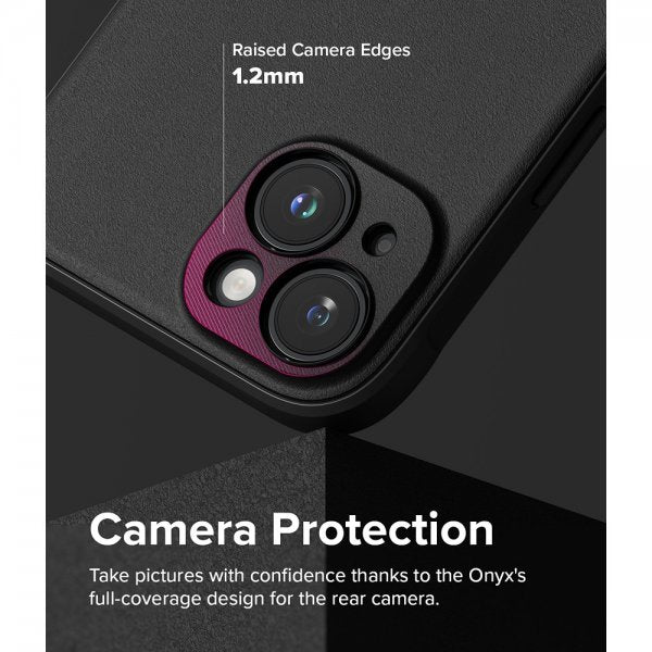 Ringke iPhone 15 Plus Suojakuori Onyx Musta