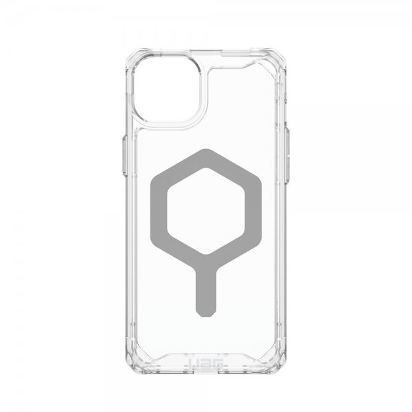 Urban Armor Gear (UAG) iPhone 15 Plus Suojakuori Plyo MagSafe Ice Silver