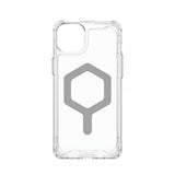 Urban Armor Gear (UAG) iPhone 15 Plus Suojakuori Plyo MagSafe Ice Silver