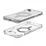 Urban Armor Gear (UAG) iPhone 15 Plus Suojakuori Plyo MagSafe Ice Silver