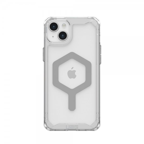 Urban Armor Gear (UAG) iPhone 15 Plus Suojakuori Plyo MagSafe Ice Silver