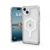 Urban Armor Gear (UAG) iPhone 15 Plus Suojakuori Plyo MagSafe Ice Valkoinen