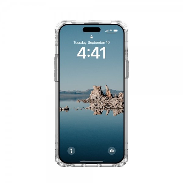 Urban Armor Gear (UAG) iPhone 15 Plus Suojakuori Plyo MagSafe Ice Valkoinen