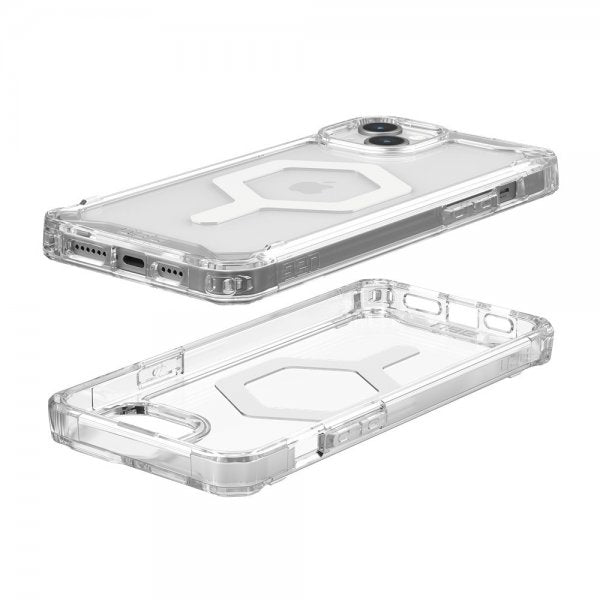 Urban Armor Gear (UAG) iPhone 15 Plus Suojakuori Plyo MagSafe Ice Valkoinen