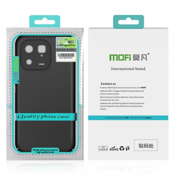 Mofi iPhone 15 Plus Suojakuori Shield Slim Punainen