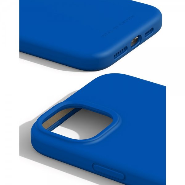 Ideal of Sweden iPhone 15 Plus Silicone Case MagSafe Cobalt Blue