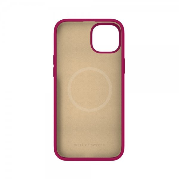 Ideal of Sweden iPhone 15 Plus Silicone Case MagSafe Magenta
