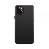 Xqisit iPhone 15 Plus -silikonikuori, musta