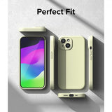 Ringke iPhone 15 Plus Suojakuori Silicone Magnetic Sunny Lime