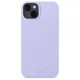 holdit iPhone 15 Plus -silikonikuori, laventeli