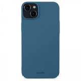 Holdit iPhone 15 Plus Suojakuori Slim Case Denim Blue