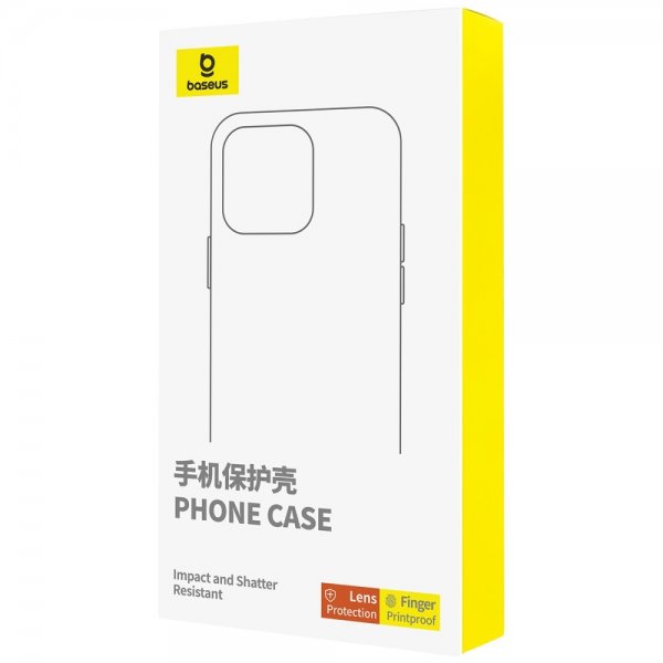 Baseus iPhone 15 Plus -suojakuori Smart Ring Series MagSafe, musta