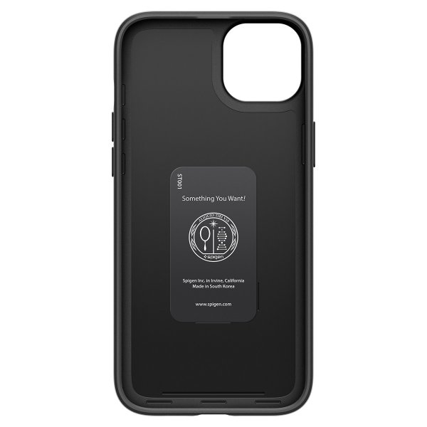 Spigen iPhone 15 Plus Suojakuori Thin Fit Musta