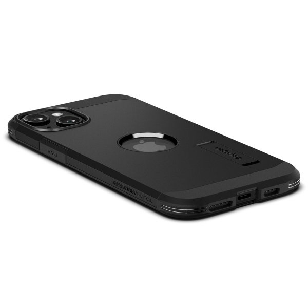 Spigen iPhone 15 Plus Suojakuori Tough Armor MagFit Musta