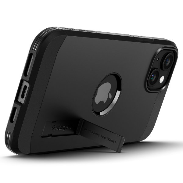 Spigen iPhone 15 Plus Suojakuori Tough Armor MagFit Musta