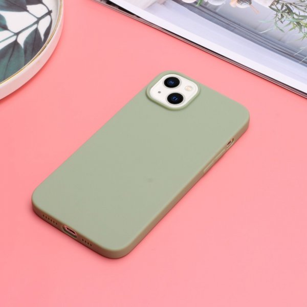 iPhone 15 Plus Suojakuori TPU Vihreä
