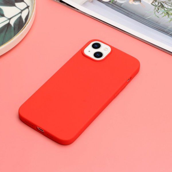 iPhone 15 Plus Suojakuori TPU Punainen
