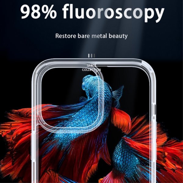 X-Level iPhone 15 Plus Kuori Läpinäkyvä