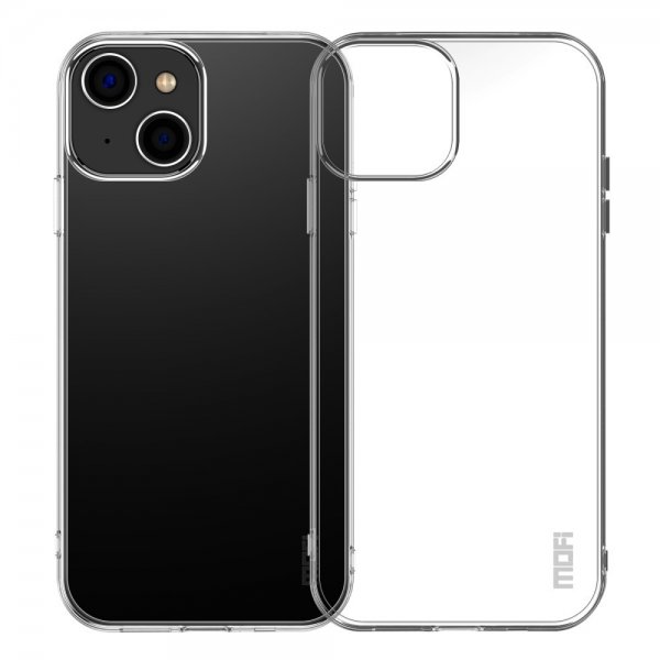Mofi iPhone 15 Plus Suojakuori Läpinäkyvä TPU Kirkas