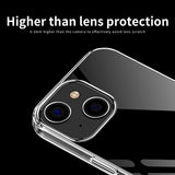 Mofi iPhone 15 Plus Suojakuori Läpinäkyvä TPU Kirkas