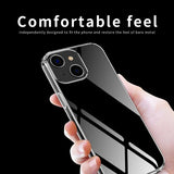 Mofi iPhone 15 Plus Suojakuori Läpinäkyvä TPU Kirkas