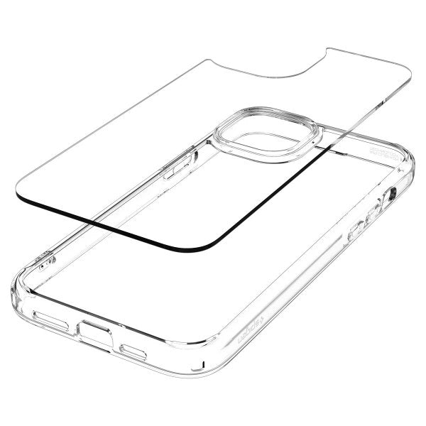 Spigen iPhone 15 Plus Ultra Hybrid Crystal Clear -suojakuori