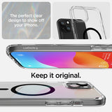Spigen iPhone 15 Plus Suojakuori Ultra Hybrid MagFit Musta