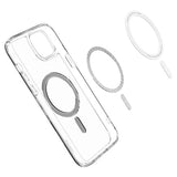 Spigen iPhone 15 Plus Suojakuori Ultra Hybrid MagFit Musta