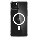 Spigen iPhone 15 Plus -suojakuori Ultra Hybrid MagFit Valkoinen