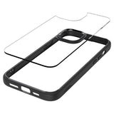 Spigen iPhone 15 Plus Suojakuori Ultra Hybrid Mattamusta