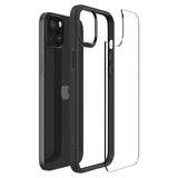 Spigen iPhone 15 Plus Suojakuori Ultra Hybrid Mattamusta